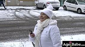 granny malya needs young stud's massive cock to ride and cum hard