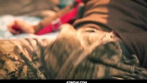 Axel Haze Jerks Off But Stepmom Milf Joins For Pussy Lick