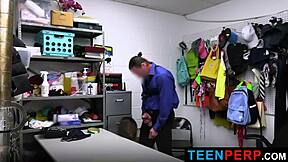 take my tight pussy officer? jack vegas punishes bent over teen perp! 😈🍑