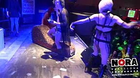 Rich Penat's Bisexual Blonde Milf Teen Anal Creampie Hardcore Show in Galicia.