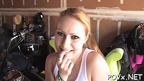 Girlfriend Seduction Nails Perfect Cock Ride With Sloppy Oral Action!