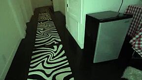 skinny stepsis sneaks blowjob for her pervy bro in secret