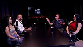 BBW Swinger Hooks Fat Chick Online for Ted's Pandemic Group Pound in Sheer Red