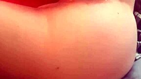 swedish teen... umm, shoves big dildo in ass!