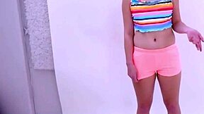 hot teen sneaks off to fuck her producer during casting