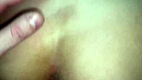 stepmom hides face in mask but those big tits give her away while sucking cum onto tongue