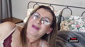 four guys gangbang old whore and her latina friend in rough interracial orgy