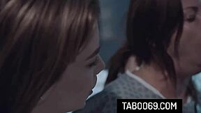 hot milf alexis fawx & teen bobbi get pussies pounded hard!!