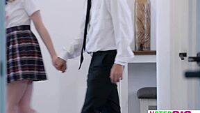 stepsis begs stepbro for another creampie pounding