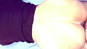 doggystyle pounding juicy colombian pussy makes her squirt milk my cum