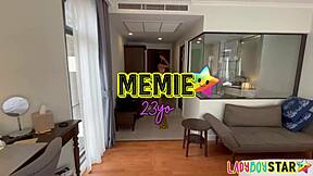 incredible ladyboy takes hardcore bareback anal pounding