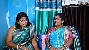 desi mallu bhabhis seduce servant for wild threesome?