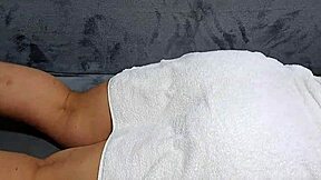 beautiful mature latina gets relaxing massage turning into hot taboo play