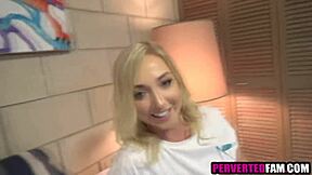 Stepsis sneaks in craving bro's hard cock