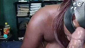 Super Wet Sloppy Deepthroat By Darkchocolatebarbie Overflows Cum