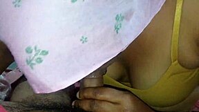 😍 indian bhabhi slurps big black cock deep for hot cum mouthful! 💦🍆