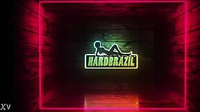 First time with binho ted: nyx luar's huge ass bareback creampie!