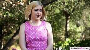 brunette babe facesits licks fingering hairy horny teen neighbor pussy