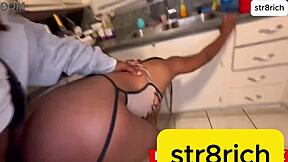 Can Hot Ebony Handle Big Black Cock In Every Tight Hole?