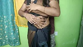 chubby horny indian mallu wife teases tight pussy for husband's naughty romance