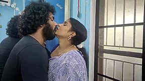 naughty indian college coed bends over for husband's huge cock anal gaping