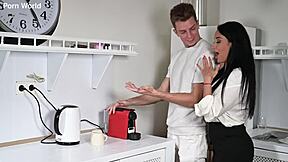 will sex crazed anissa kate take youthful stud's cock in all holes?