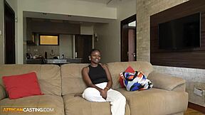 big black 18yo bubble butt slammed hardcore by huge white cock in first casting