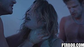 Kenna James And Reagan Foxx Lead Hard Stop Orgy With Petite Teens