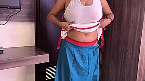 my hot desi nurse wife in costume gets her tight pussy drilled hard pov