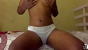 WATCH This Cute Teen Squirting In Stockings Get Hard Fucked!