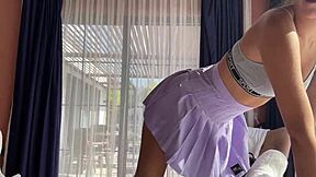 wanna see this 18yo model's first rough pov anal creampie ride?