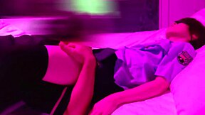 Blindfolded Cop Craves Blowjob Creampie Tease?