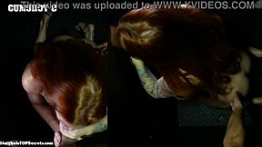 Damn Sophia's sucking that cock with insane power