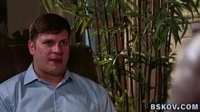 skinny teen pornstar gets her small tits bouncing in hardcore blowjob action