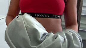 Stepsis bends over for bro's cock to hide her dirty secret