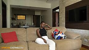 big black 18yo bubble butt slammed hardcore by huge white cock in first casting