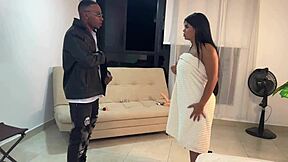 i'm gettin' wrecked by this bbc cop's huge dick, he makes roxsana gutiérrez squirt buckets with her big tits bouncin'