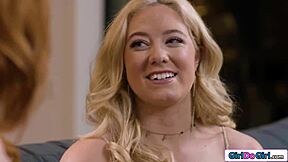 my first lick of stepmommy's shaved pussy tastes so damn good