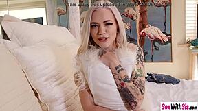 Blonde Stepsis Caught Nude By Stepbro Craves His Monster Cock Fuck