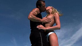 Super Hot Flexible Gymnast Gets Ass and Pussy Pounded Doggystyle by Pool—Cum in Her Mouth After Wild Outdoor Ride!