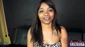 its petite evelyn swallowing tons of cum post deep bj