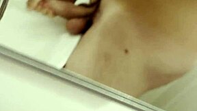 young amateur sneaks stolen creampie moments in hidden footage