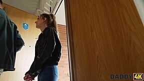 Irresistible Czech Girlfriend Tempts Daddy4K