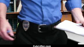 shoplifting teen stripped and pounded by mall cop creep