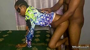 petite ebony stepsis craves black cock before bedtime fuck