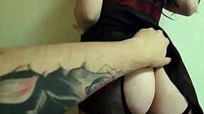 laura's skirt fuck against wall part 1 🔥 six splinters action!