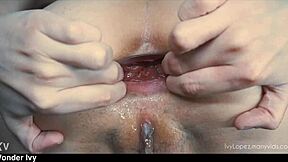 explosive apple anal gape and hardcore farts from latina teen doggystyle fetish day 3!