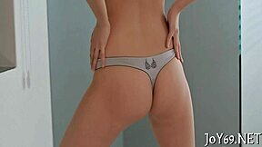 enchanting babe toys pussy hard with dildo ride 😍🔥