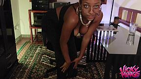 sexy skinny brazilian ebony teases ass in see-through lingerie outdoors, wanna worship?