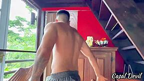 took this hottie home while girlfriend shopped full video